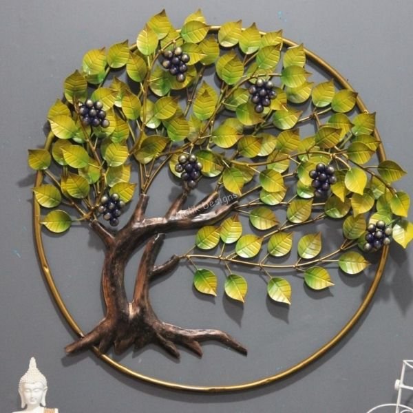 metal tree art